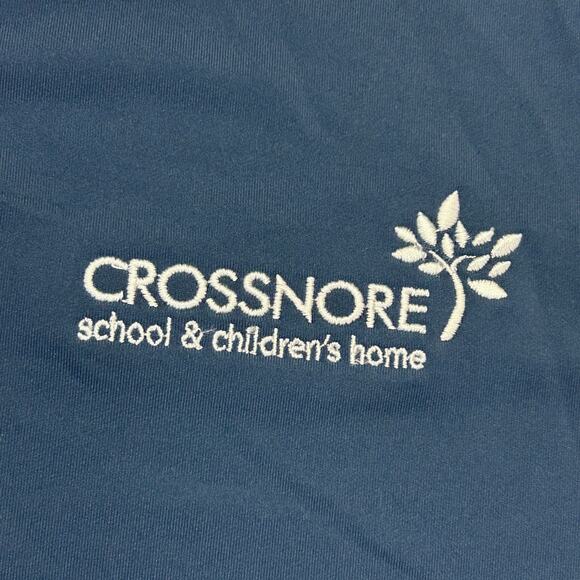 Peter Millar Crown Sport 1/4 Zip Mens XL New Blue MC0EK40 Embroid CROSSNORE pfa - Picture 4 of 12